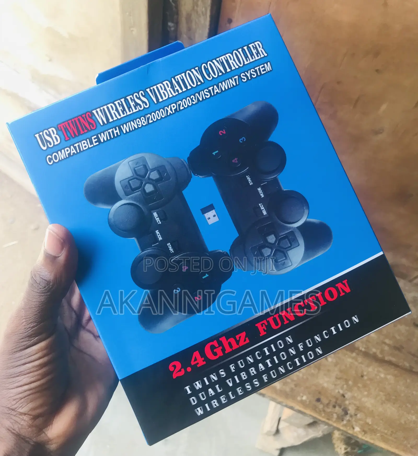 Double PC Gamepad, Controller for Laptop