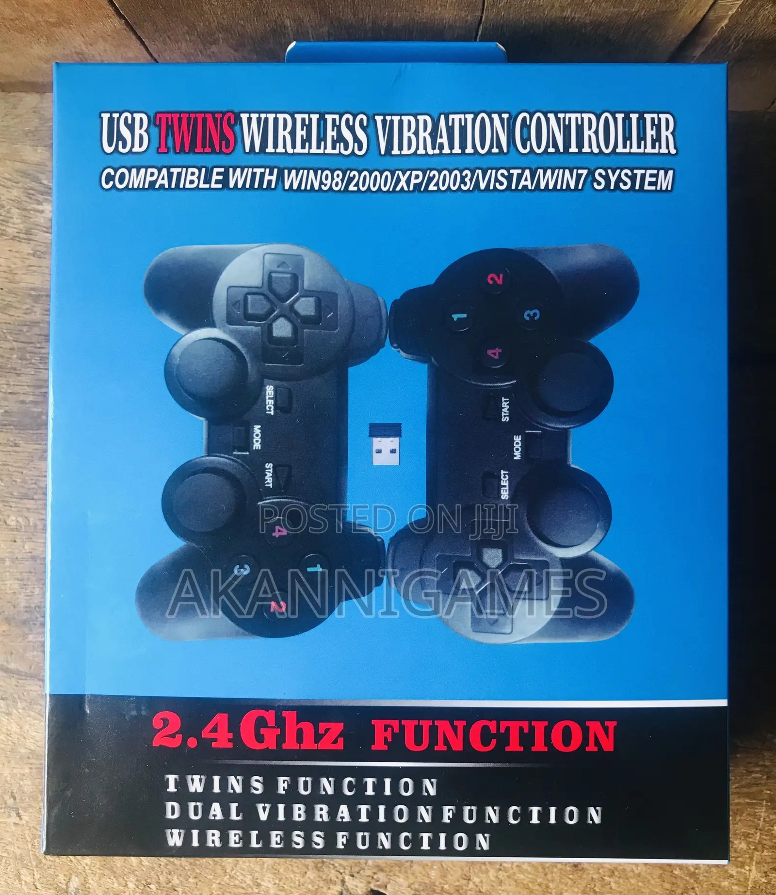 Double PC Gamepad, Controller for Laptop