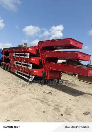 80ton Heavy Duty Low Bed for Truck
