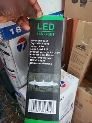 This Is Led Fan and Light