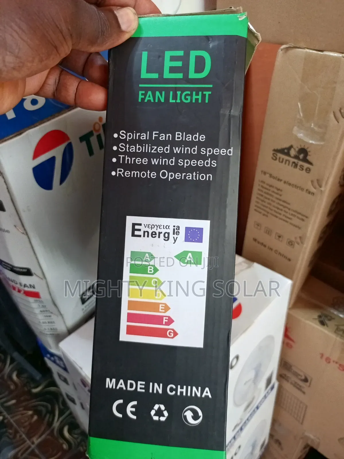 This Is Led Fan and Light