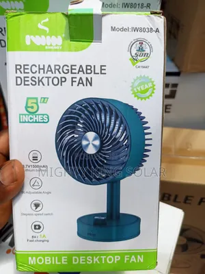 Rechargeable Desktop Hand Fan