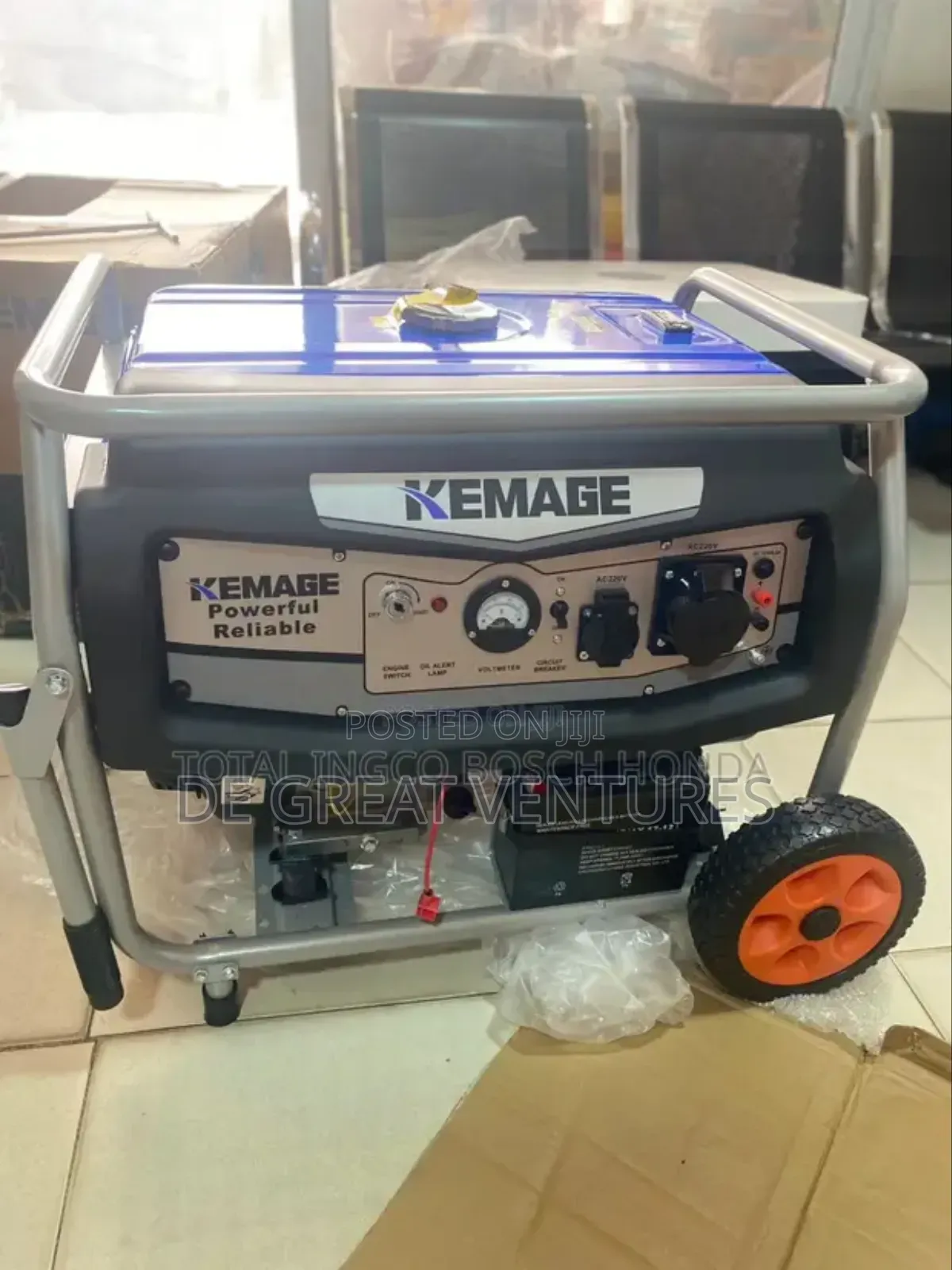 Brand New Kemage 7.5kva Generator✓100% Full Copper Coil✓