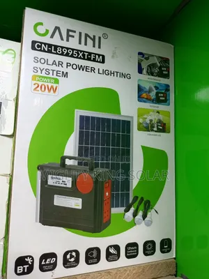 This Is Your Cafini Solar Generator