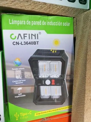 This Is Cafini Light Charging by Solar Too