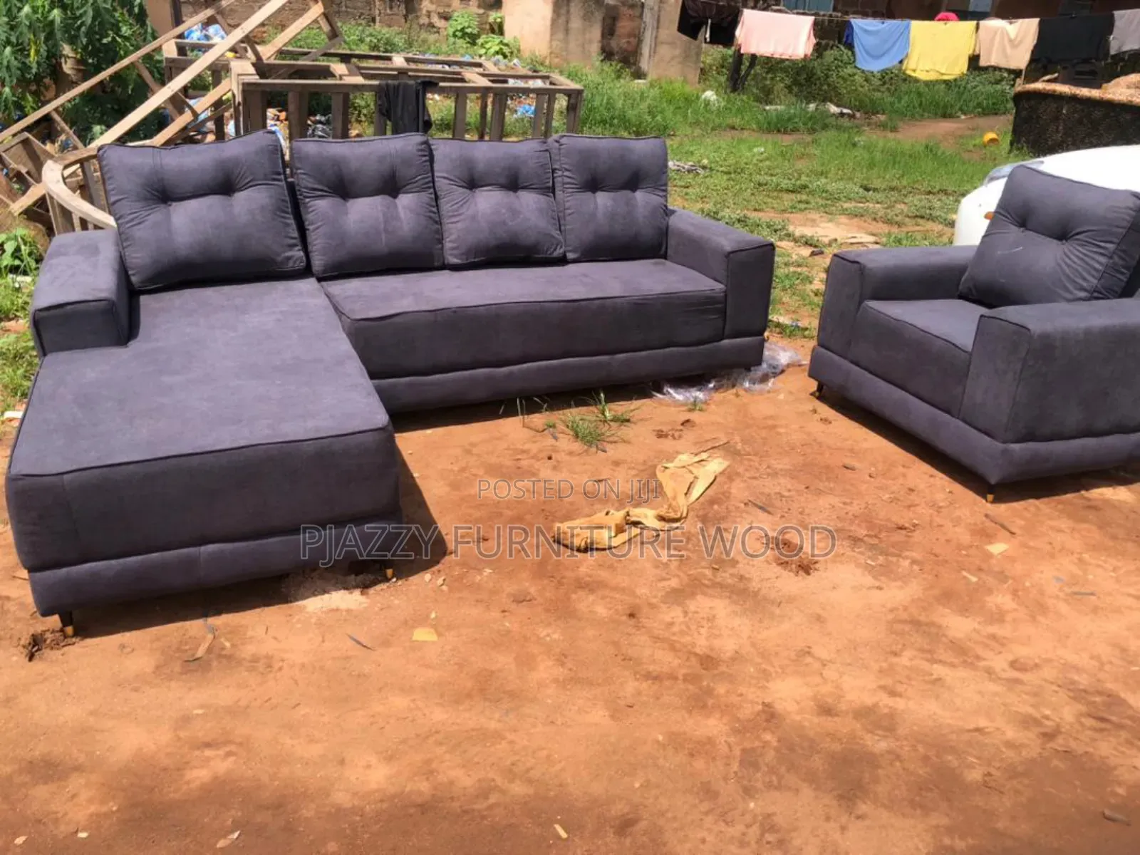 Hand Made L Shape Sofa