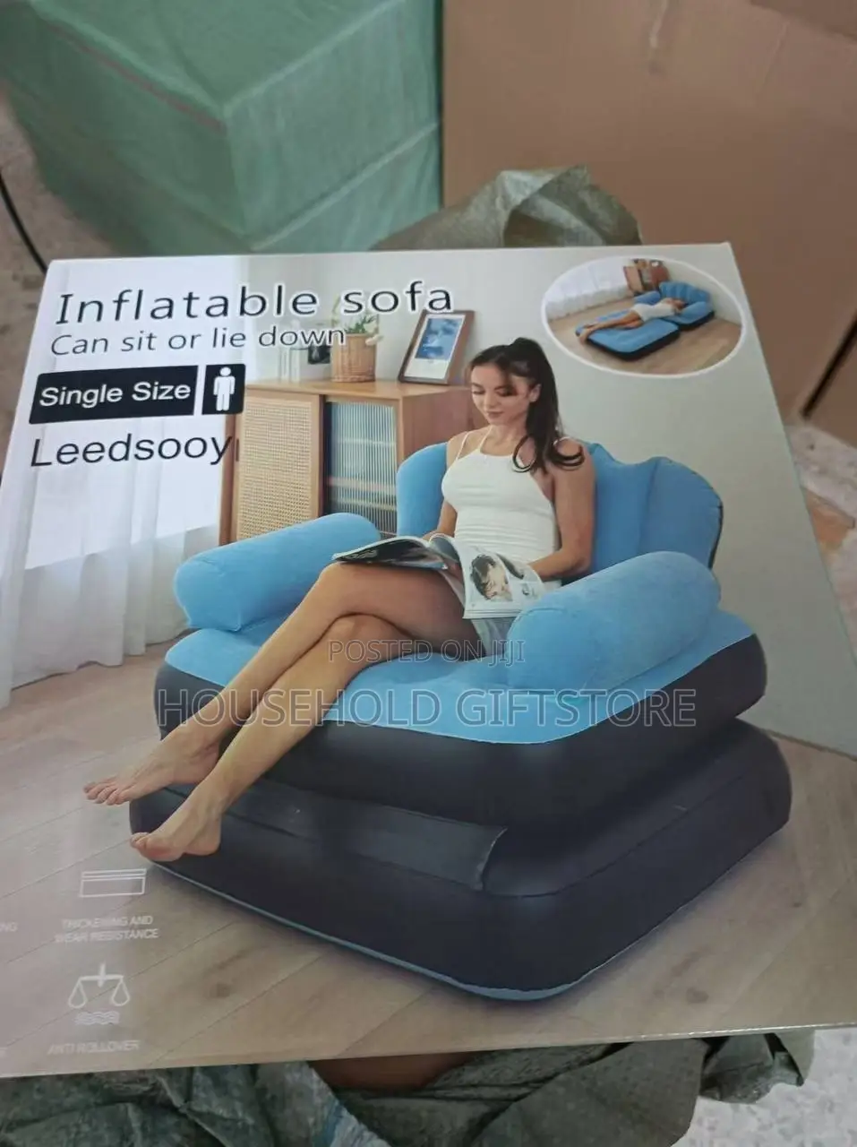 2 In 1 Inflatable Sofa And Bed
