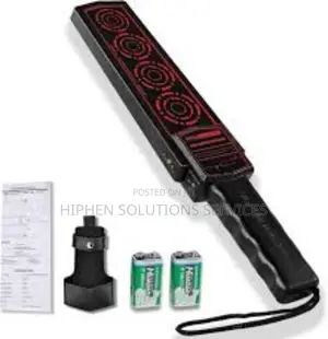 Photo - Security Screening Handheld Metal Detector