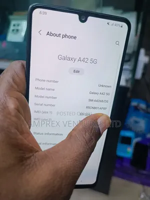 Samsung Galaxy A42 5G 128 GB Black