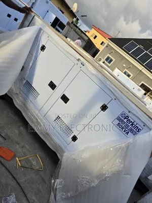 A Brand New 80kva Perkins Diesel Soundproof Gen 2years Wty