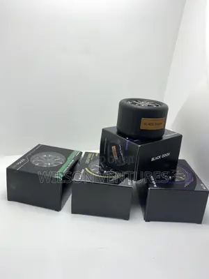Black Odor Lucky Wheel Car Airfreshner