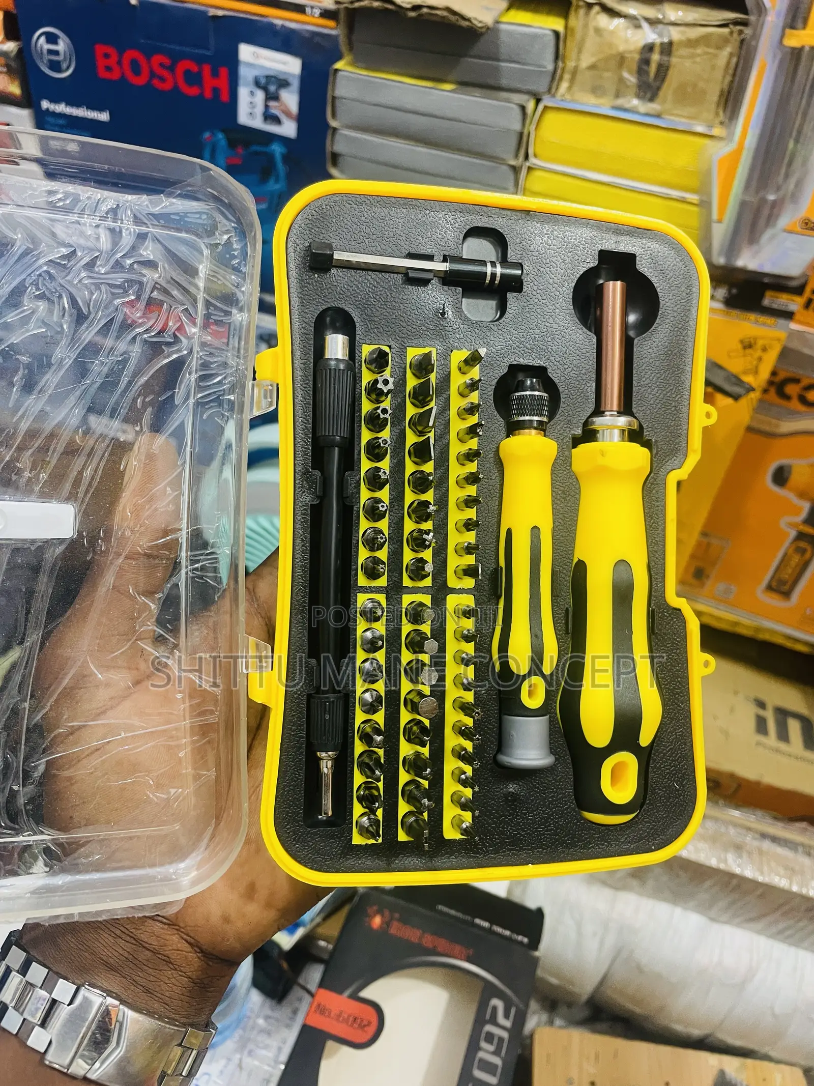 58 PCS Hand Tools Screwdriver