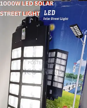 Led-1000w Solar Street Light - 1000watts -All in One