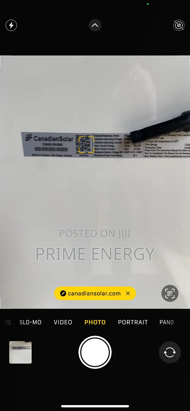 500watts Canadian Solar Panel
