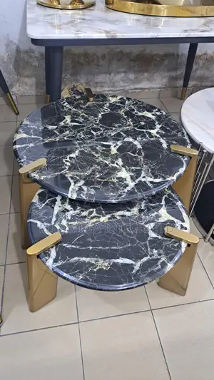 Marble Top 2in1 Center Table