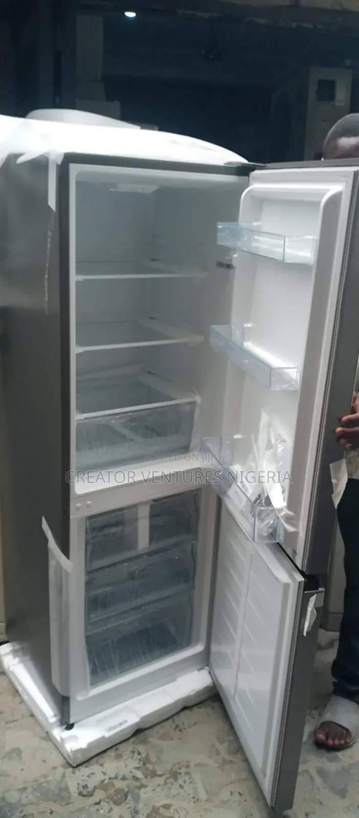 Hisence Half Half Double Door Refrigerator,Low Consumption