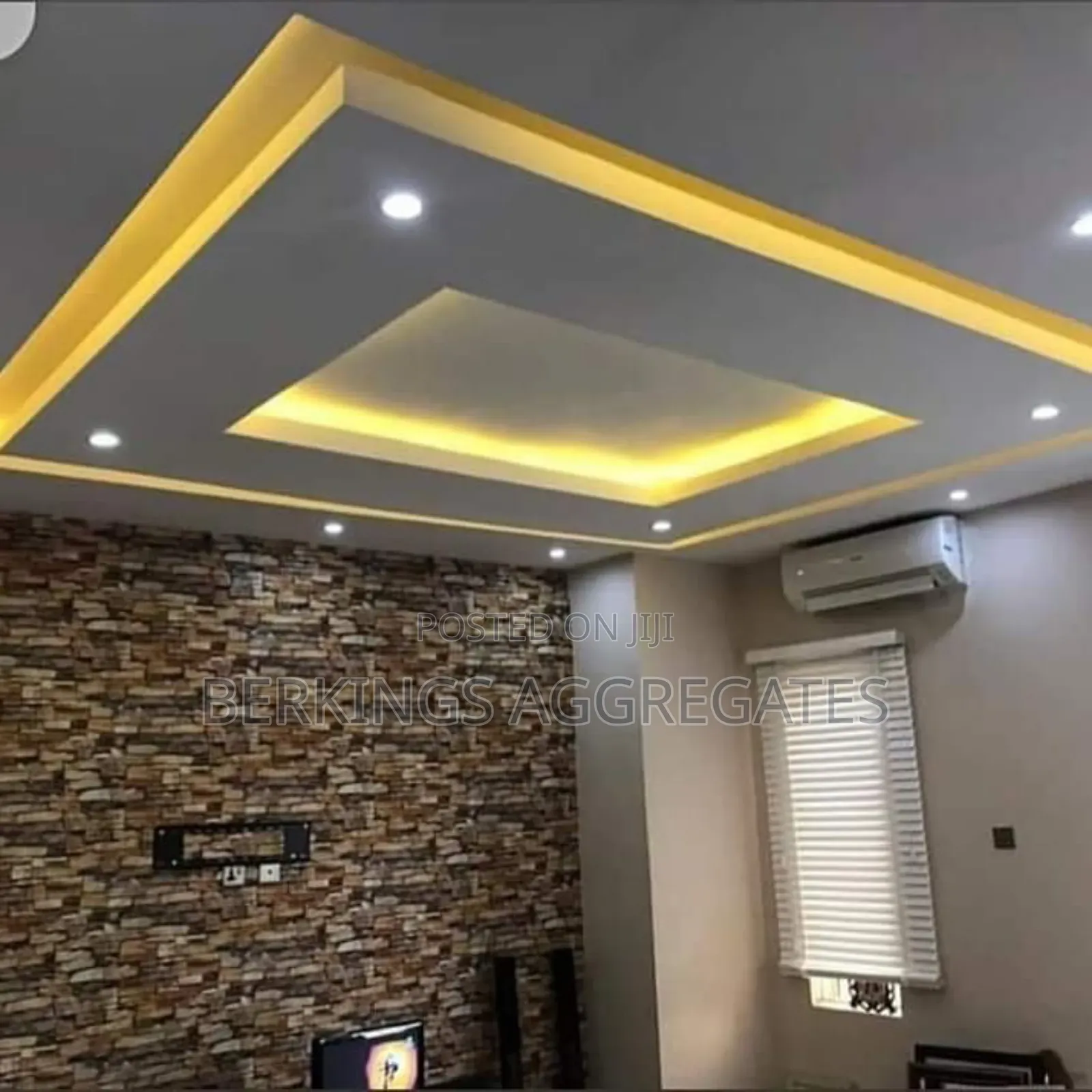 Pop Ceiling and Wall Screeding
