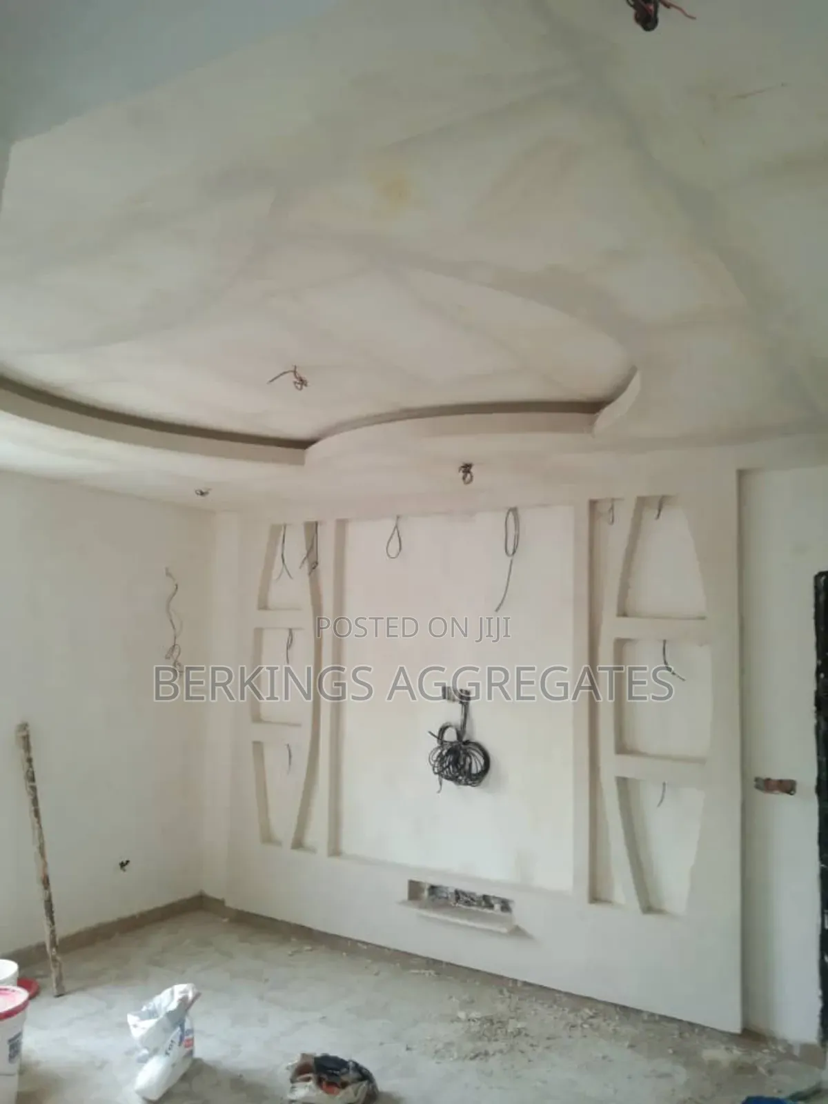 Pop Ceiling and Wall Screeding