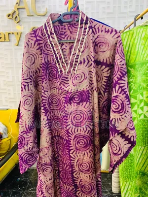Ready to Wear Crepe Adire
