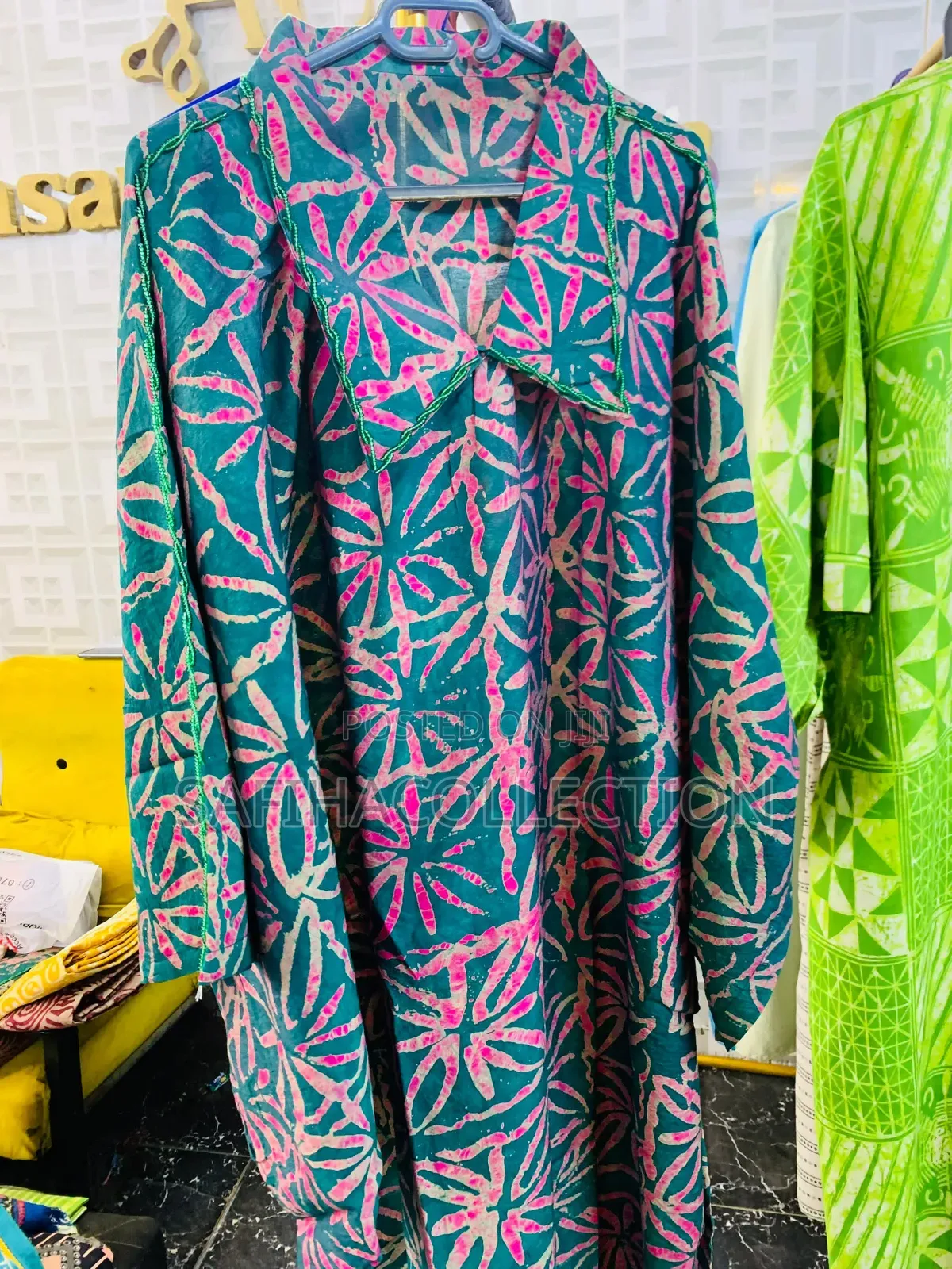 Ready to Wear Crepe Adire