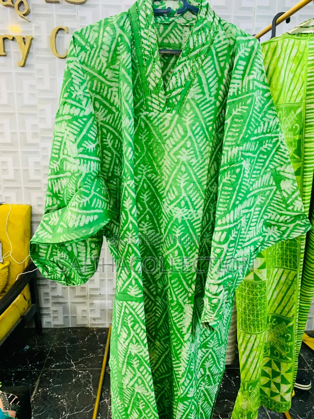 Ready to Wear Crepe Adire