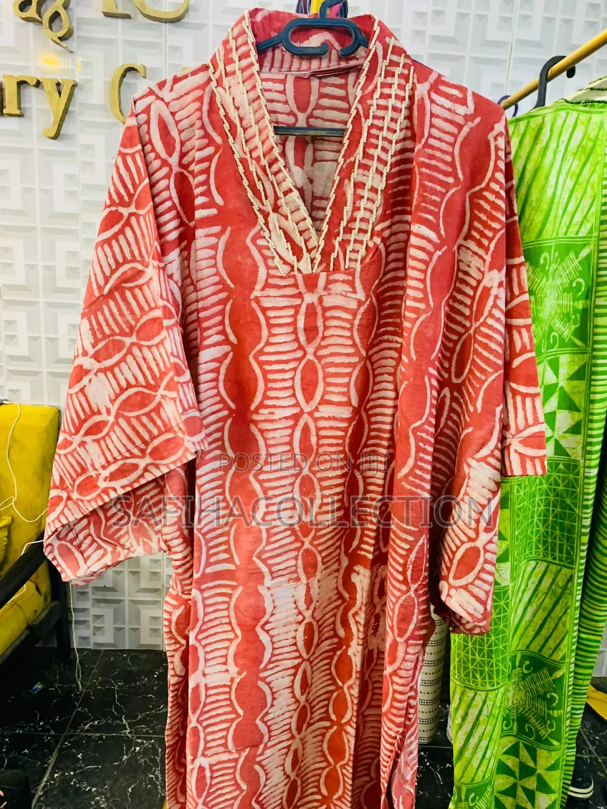 Ready to Wear Crepe Adire