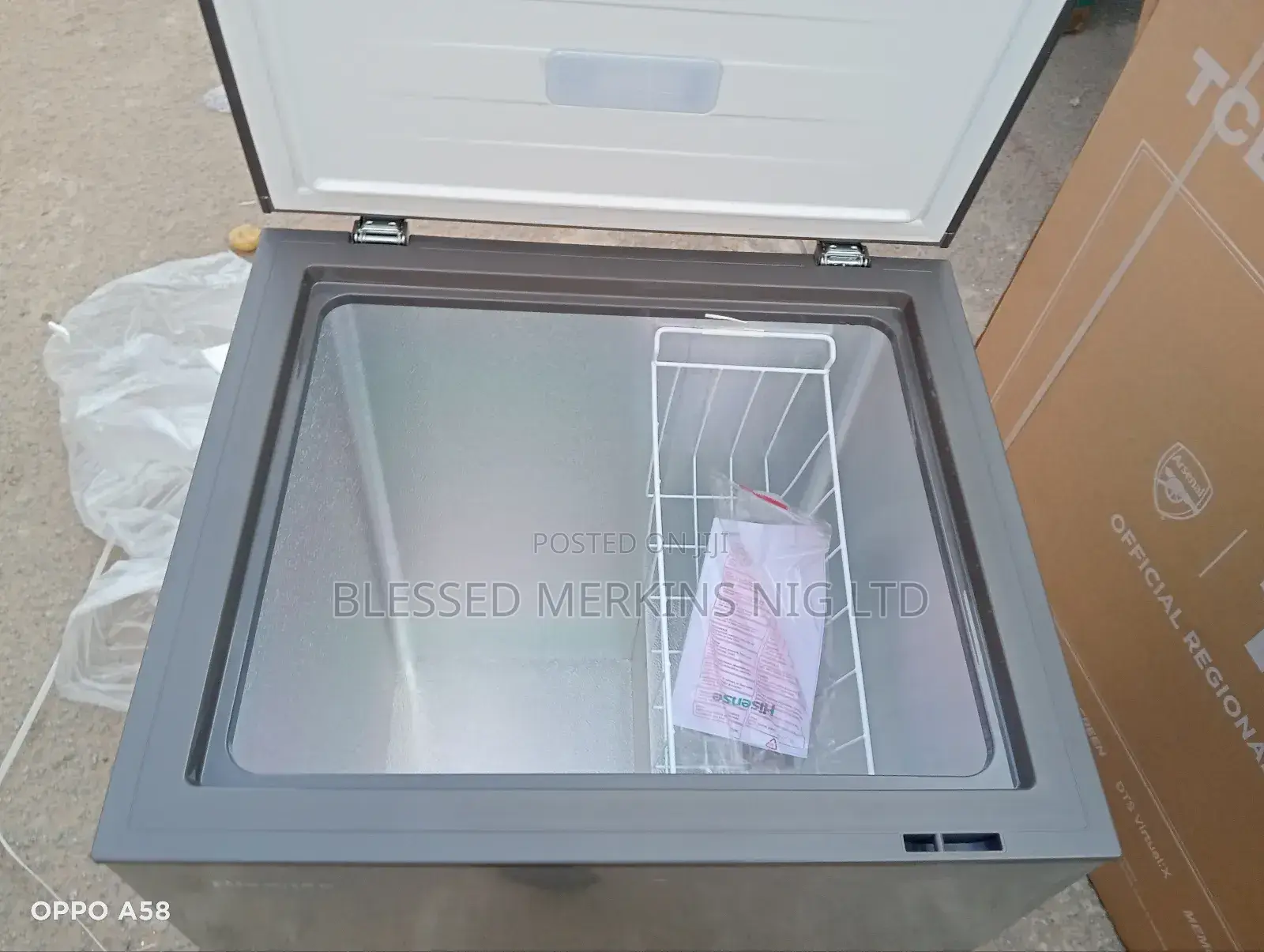 Hisense Deep Freezer Model 180sh 142litres
