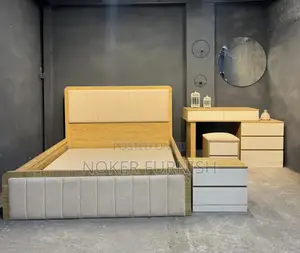 Bed Frame With Dresser Table