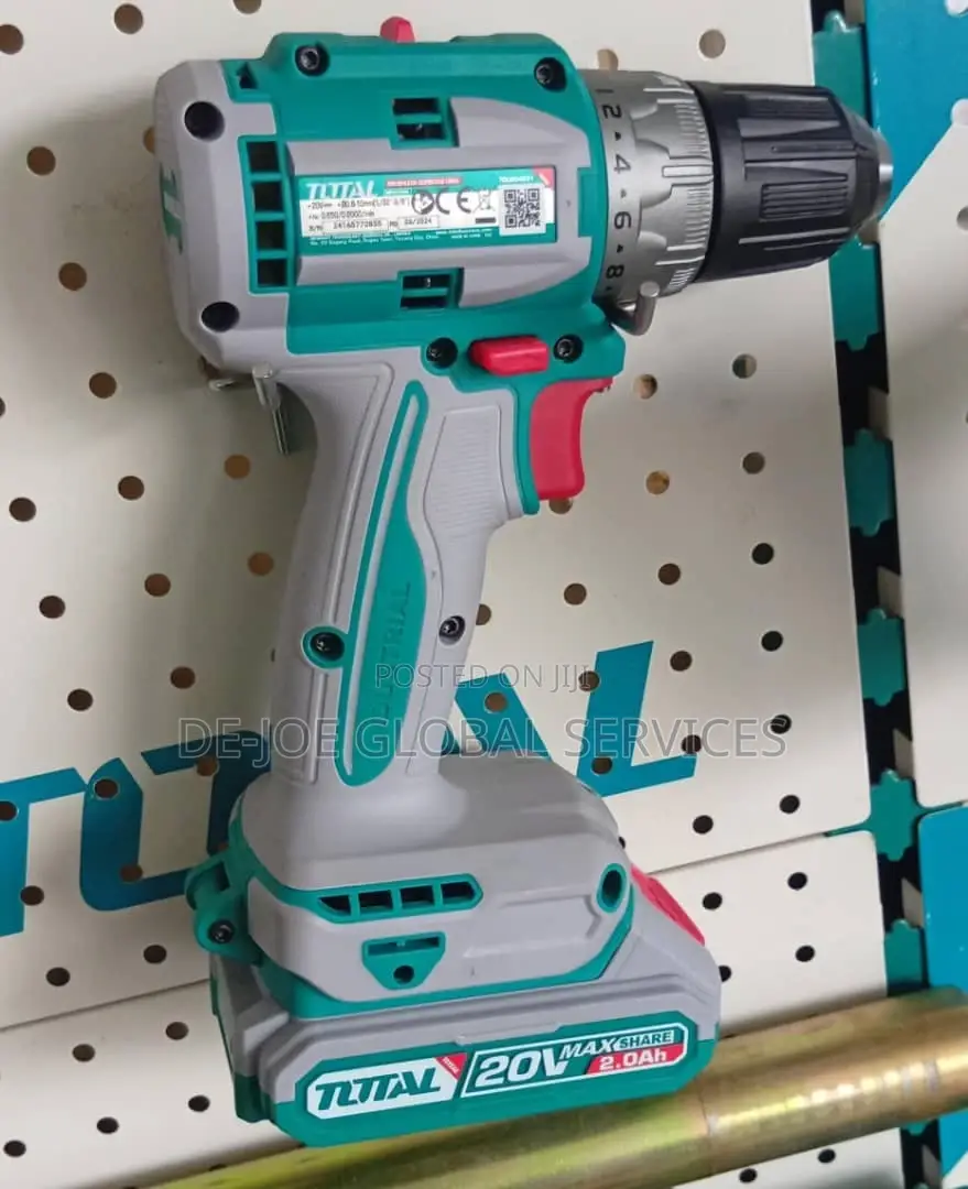 Brushless Cordless Drill Two Batteries and Charger