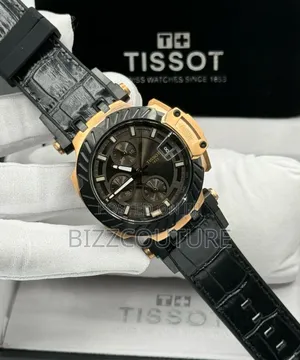 Original Tissot 1853 Black Genuine Leather Strap Watch
