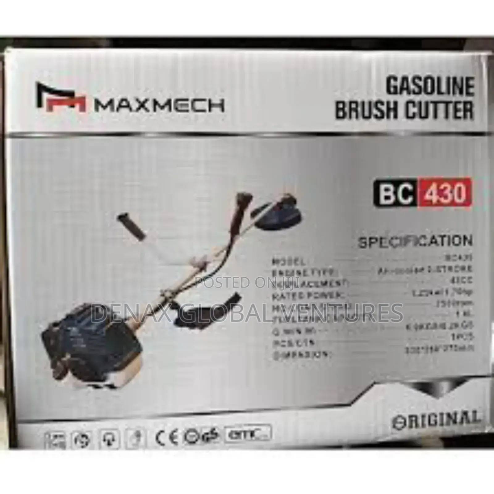 Maxmech Brush Cutter /Grass Cutting Machine (Bc430)
