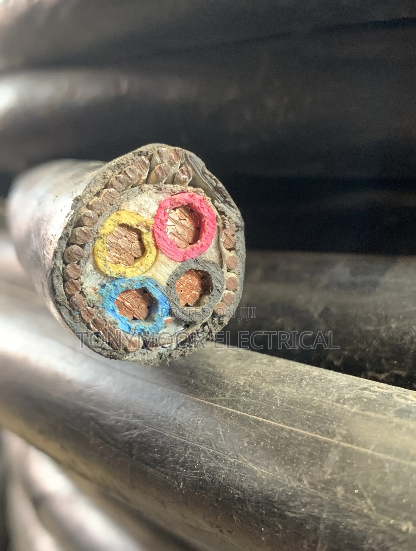 16mmx4core Armored Cable