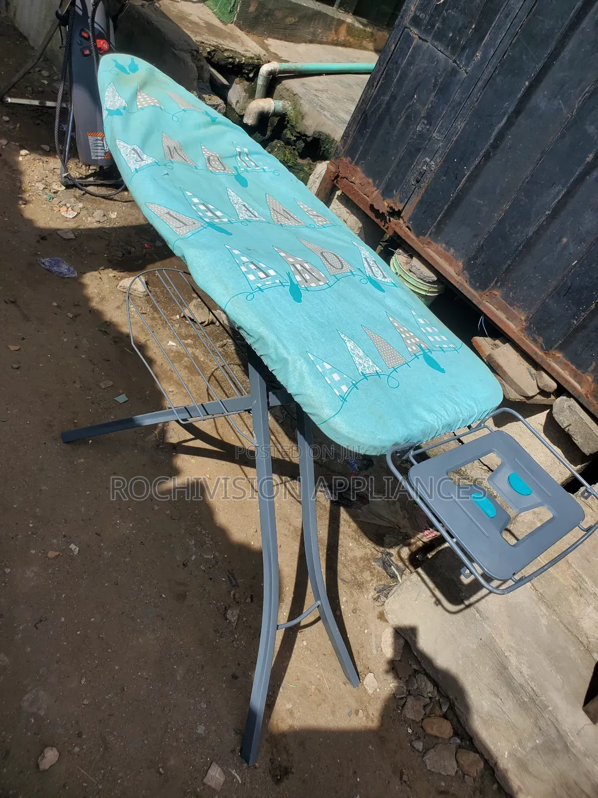Large Ironing Board With Clothes Rest and Stronger Legs
