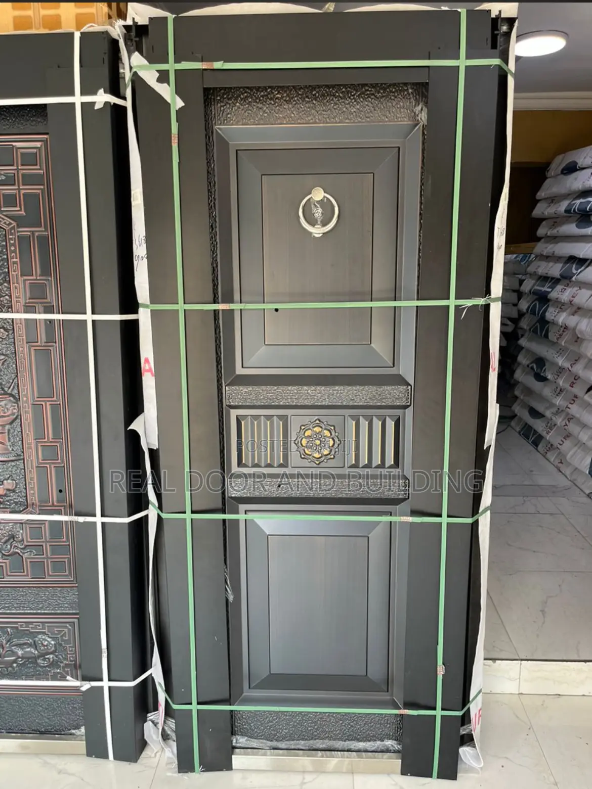 High Quality Security 3ft by 7ft Cast Door.