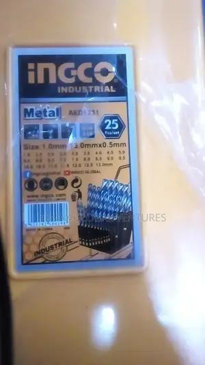 1-13mm Ingco Stainless Bit Set