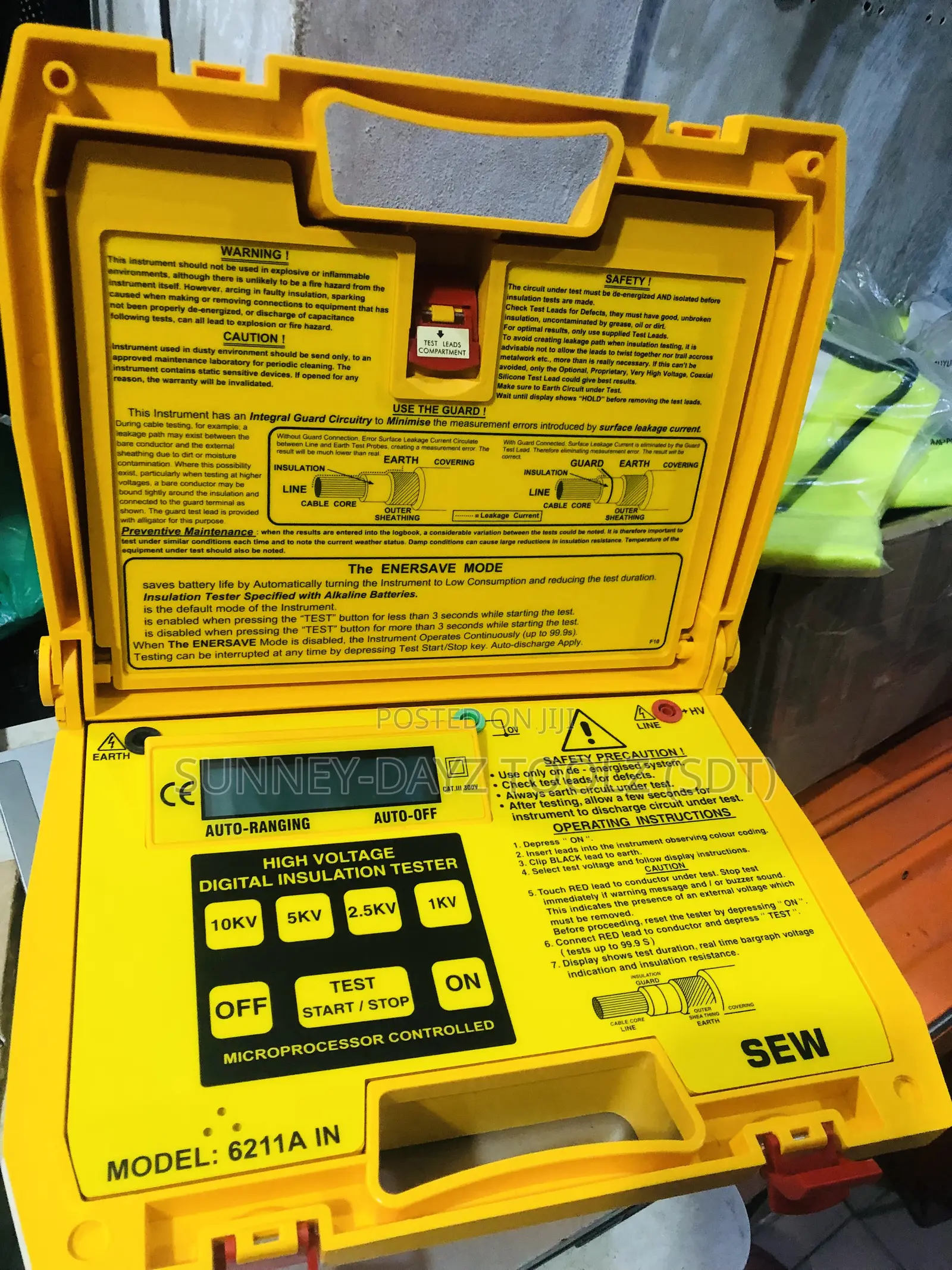 High Voltage Digital Insulation Tester