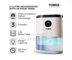Tower 2.3l Dehumidifier With 48 Hour Timer