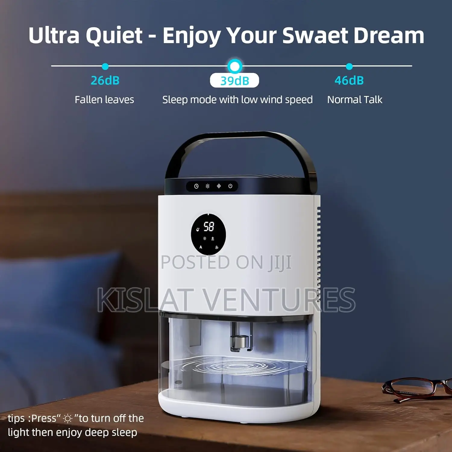 Tower 2.3l Dehumidifier With 48 Hour Timer