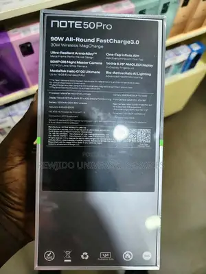 New Infinix Note 50 Pro 4G 256 GB