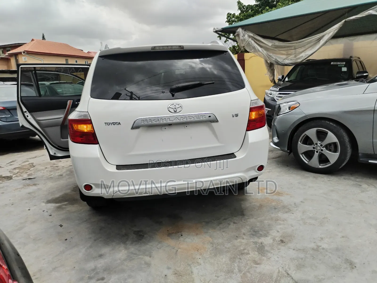 Toyota Highlander Limited 2008 White