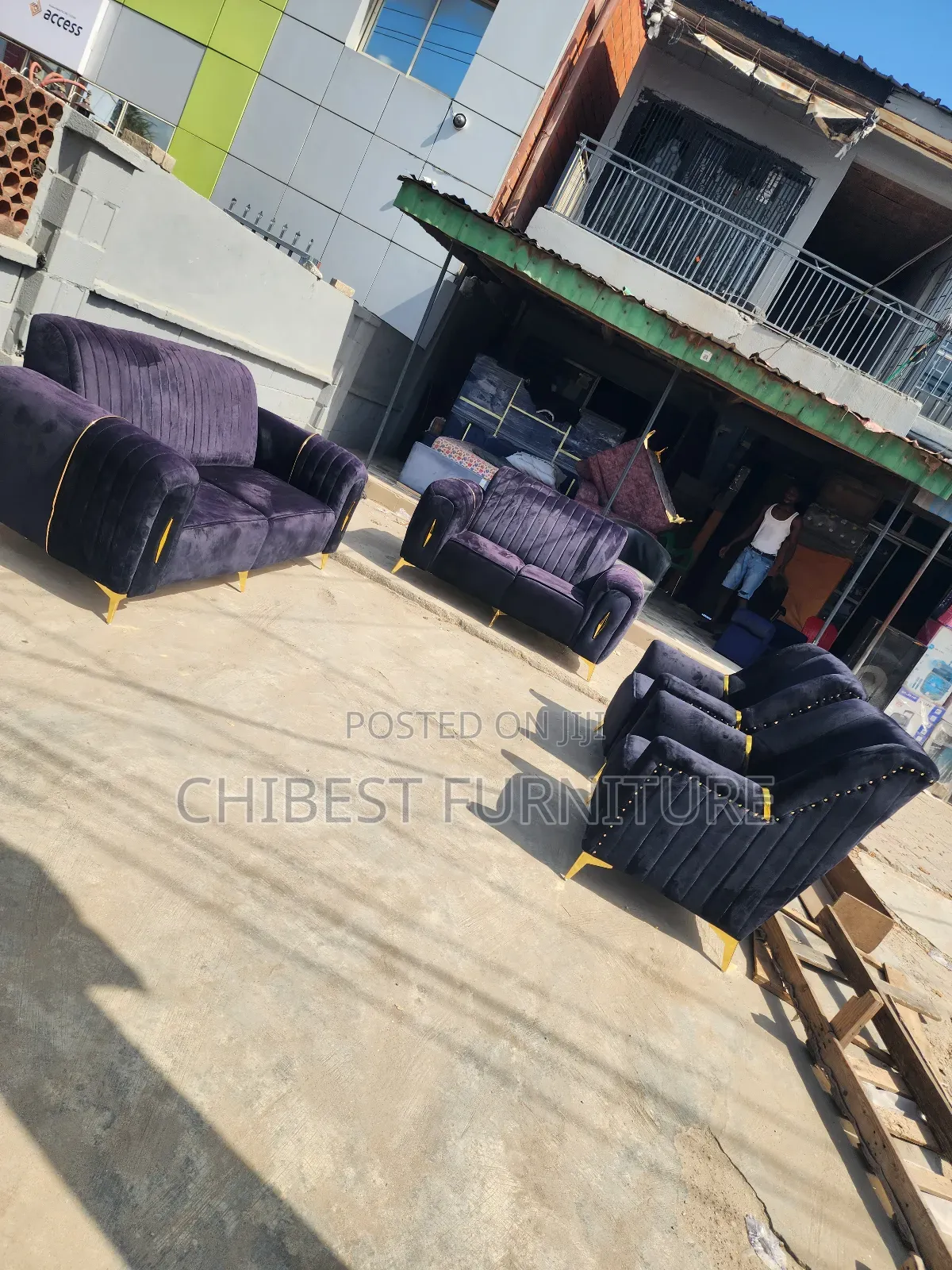Quality Complete Set of Sofa Chairs.