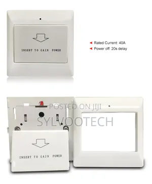 Insert Rfid Card for Power Supply