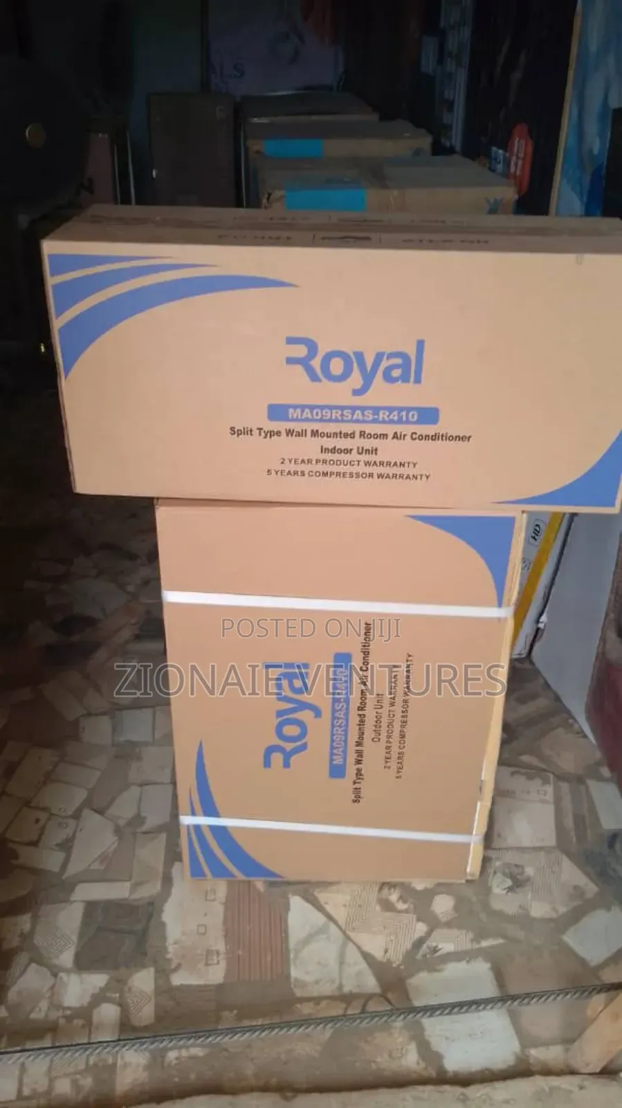 1hp Royal R410 Gas AC