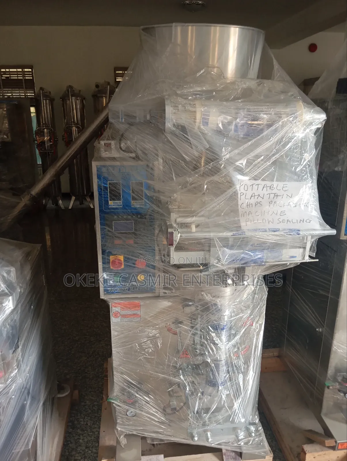Plantain Chips Packaging Machine