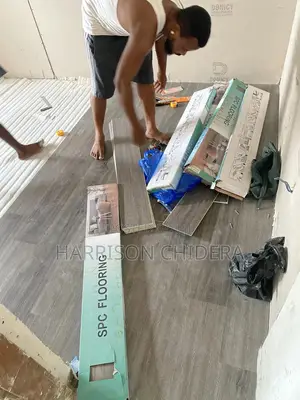 Radio Station Floor Installation