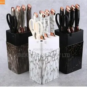 7 Pieces Non Stick Knife Set