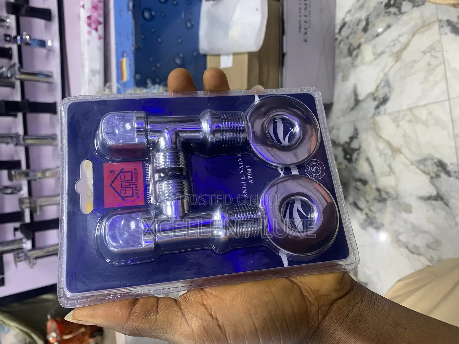 Sweethome Anti Rust Angle Valve Tee Tap