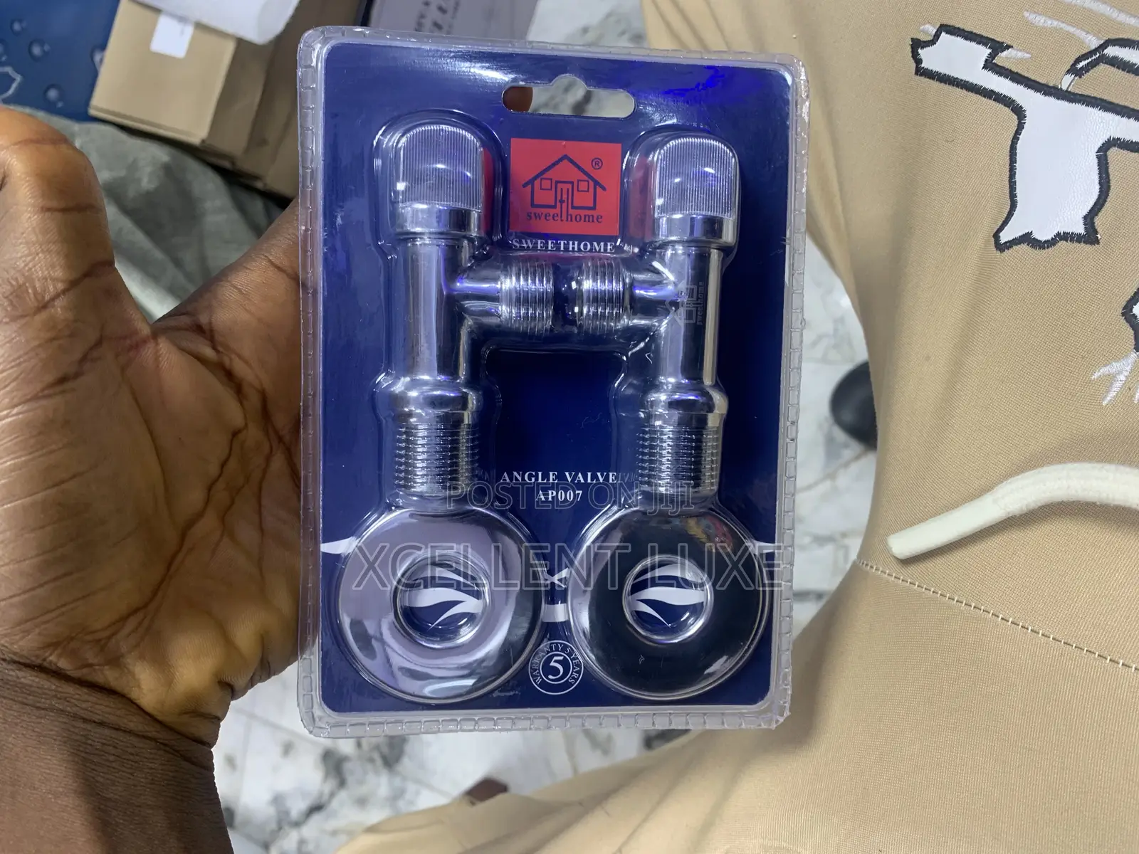 Sweethome Anti Rust Angle Valve Tee Tap