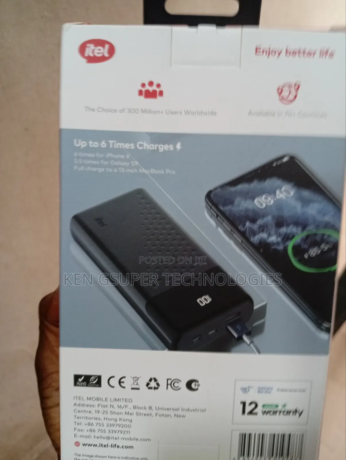 Itel 27000mah