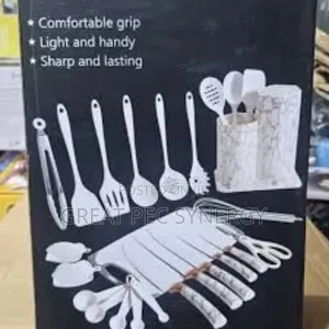 25 Pieces Set of Kitchenware Set With Spons and Knives